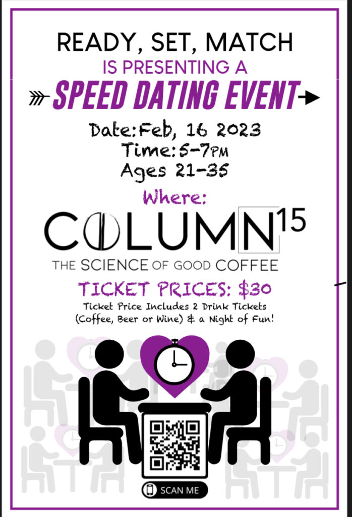 Column 15 Speed Dating event